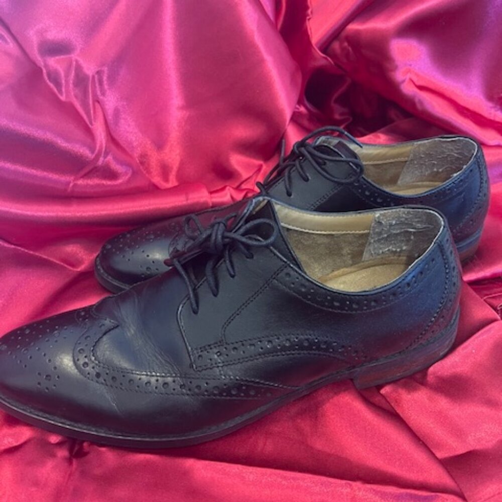 Florsheim Matera Wing Ox dress wingtip oxford style shoes men's black size 10.5